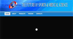 Desktop Screenshot of optimussportsinternational.com